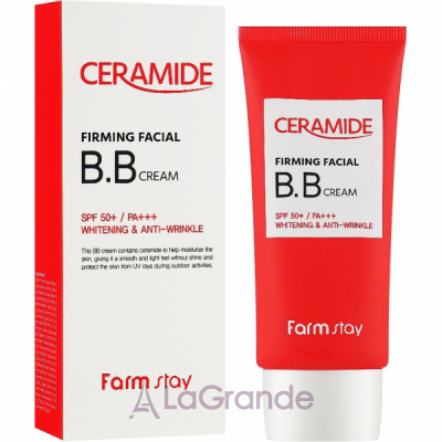 FarmStay Ceramide Firming Facial B.B Cream  BB-     SPF 50