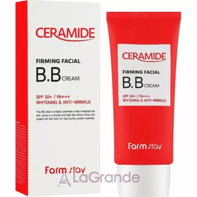 FarmStay Ceramide Firming Facial B.B Cream  -     SPF 50