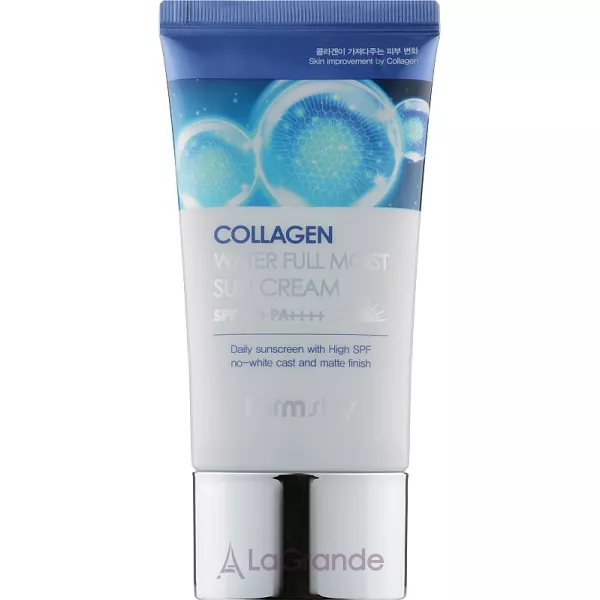 Farmstay Collagen Water Full Moist Sun Cream SPF50+/PA++++ ����������� �������������� ���� � ����������