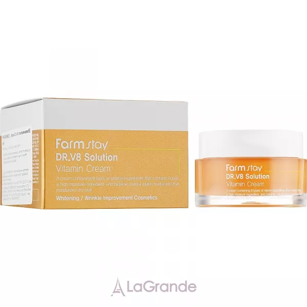 FarmStay Dr.V8 Solution Vitamin Cream ���� ��� ������� 