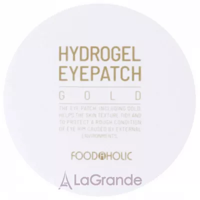 Food a Holic Hydrogel Eye Patch Gold        