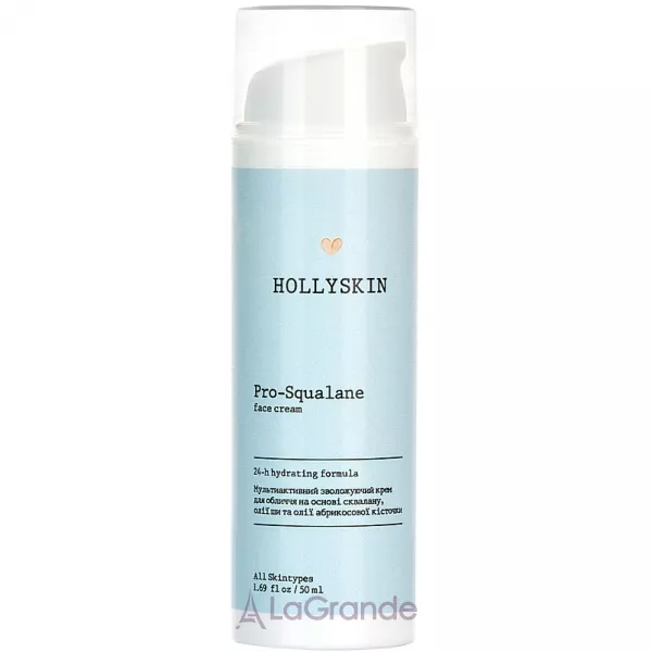 Hollyskin Pro-Squalane Face Cream 24-h hydrating formula �������������� ����������� ���� ��� ���� �� ������ ��������
