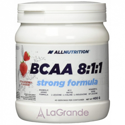 Allnutrition BCAA 8-1-1 Strong Formula Strawberry  BCAA   