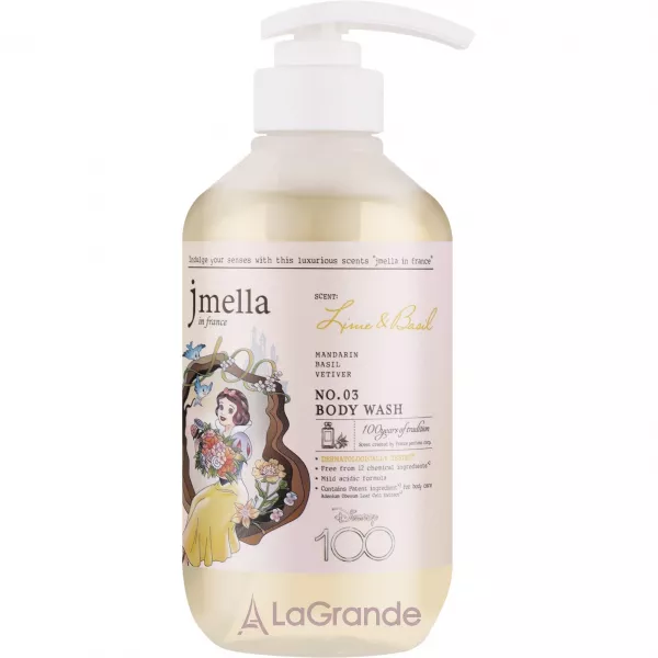 Jmella In France x Disney 100 Lime & Basil Body Wash ��������������� ���� ��� ���� 