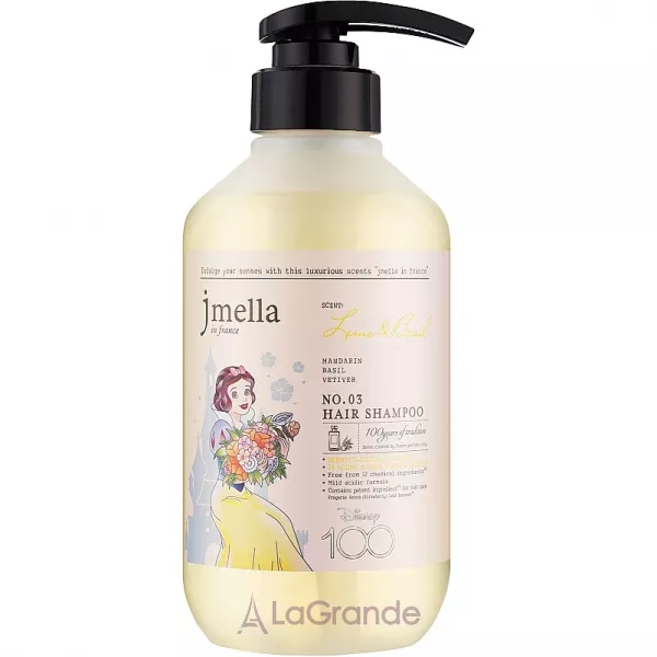 Jmella In France x Disney 100 Lime & Basil Hair Shampoo ������������ ������� ��� ������� 