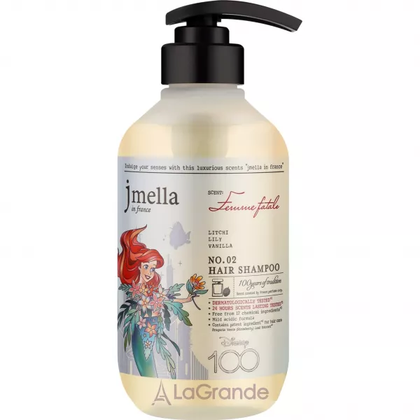 Jmella In France x Disney 100 Femme Fatale Hair Shampoo ��������������� ������� ��� ����� 