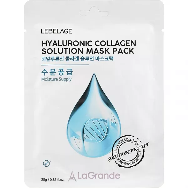 Lebelage Hyaluronic Collagen Solution Mask �������� ����� ��� ���� � ������������ �������� � ����������