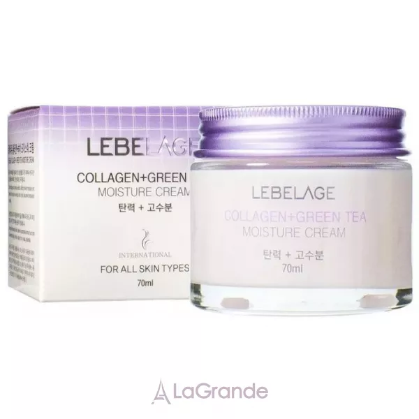 Lebelage Collagen+Green Tea Moisture Cream ����������� � ����������� ���� � ���������� � ������� ����