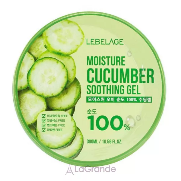 Lebelage Moisture Cucumber 100% Soothing Gel ����������� ���� � �������