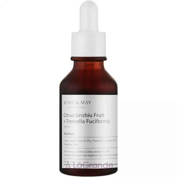 Mary & May Citrus Unshiu + Tremella Fuciformis Serum ��������� � ���������� �������� ��������� � ������� ��������