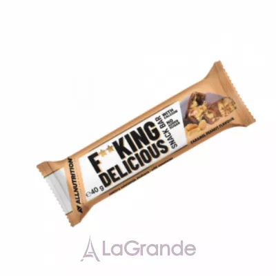 Allnutrition Fucking Delicious Snack Bar Caramel Peanut   