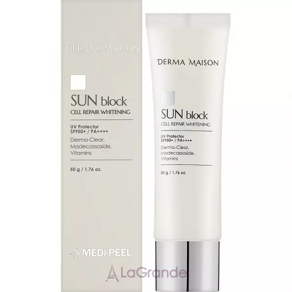 Medi-Peel Derma Maison Sun Block Cell Repair Whitening SPF50+PA++++ ������������� ����