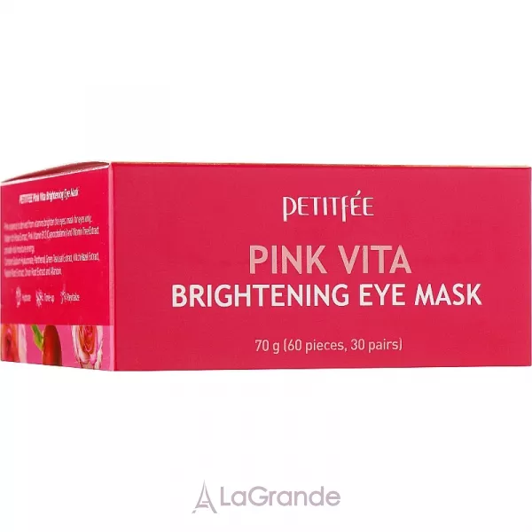 Petitfee & Koelf Pink Vita Brightening Eye Mask ����������� ����� ��� ����� �� ������ �������� ������� ����