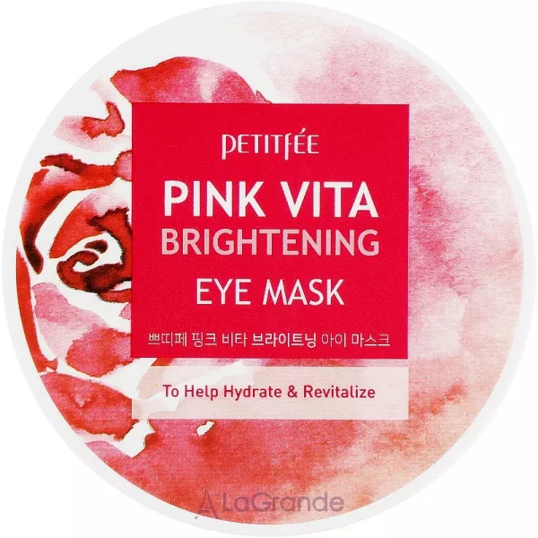 Petitfee & Koelf Pink Vita Brightening Eye Mask ����������� ����� ��� ����� �� ������ �������� ������� ����