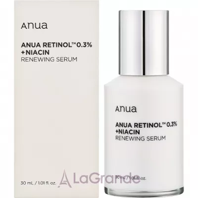 Anua Nano Retinol 0.3% + Niacin Renewing Serum    