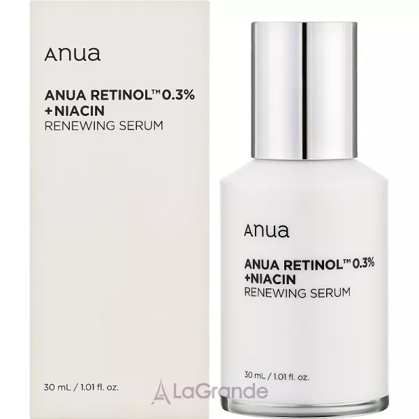 Anua Nano Retinol 0.3% + Niacin Renewing Serum ����������� ��������� � ��������