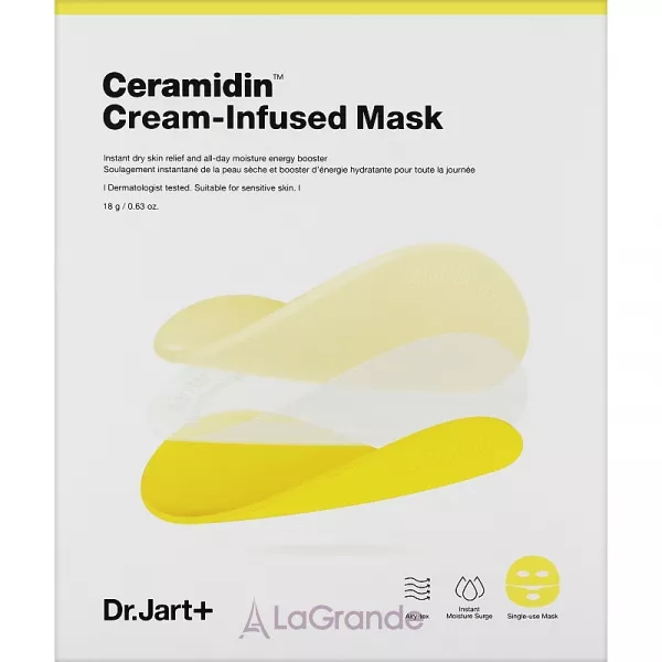 Dr.Jart+ Ceramidin Cream-Infused Mask ³������������ ������� �������� �����