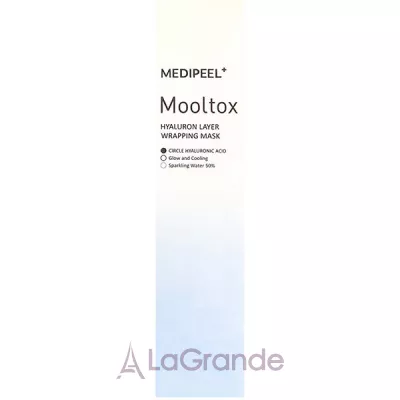 Medi-Peel Mooltox Hyaluron Layer Wrapping Mask -     