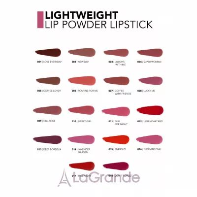 Flormar Lightweight Lip Powder Lipstick    