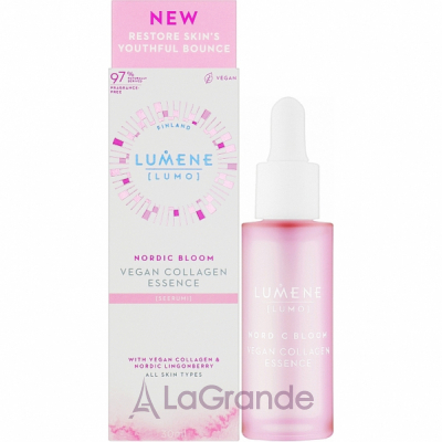 Lumene Lumo Nordic Bloom Vegan Collagen Essence   