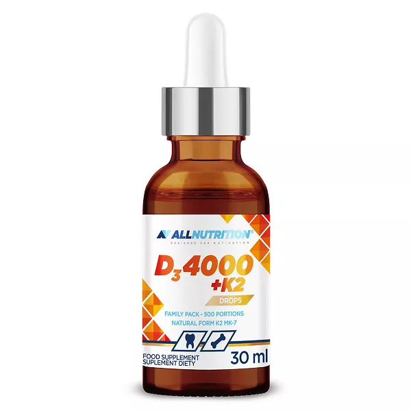 Allnutrition D3 4000 + �2 drops ³����� D3+�2 � �������