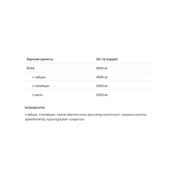 Allnutrition BCAA Instant  Mango BlackBerry ����������� BCAA ��� ������ 