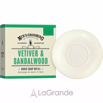 Scottish Fine Soaps Vetiver & Sandalwood Shaving Soap Refill    