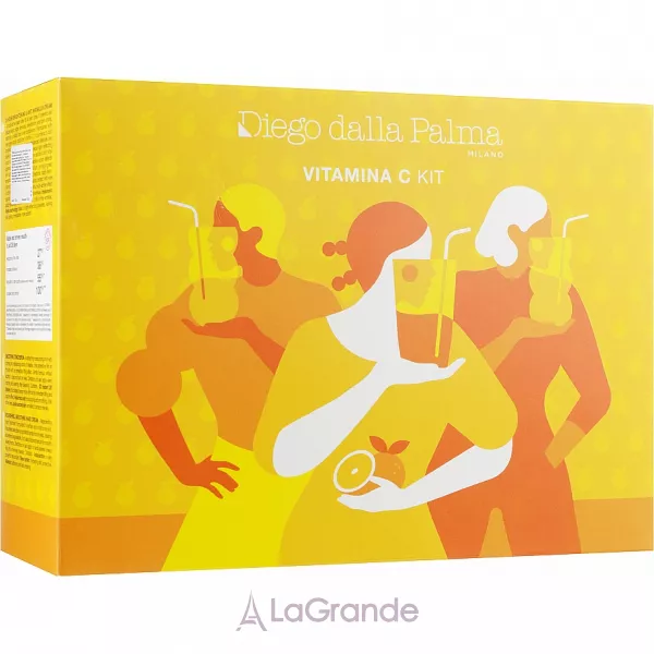 Diego Dalla Palma Vitamina C Kit ���� (f/cr/50ml + f/ton/50ml + h/cr/30ml + bag)