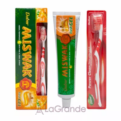 Dabur Miswak Toothpaste With A Toothbrush   