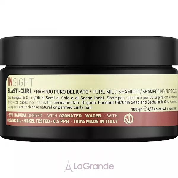 Insight Elasti-Curl Pure Mild Shampoo �'���� ������� ��� ���������� �������