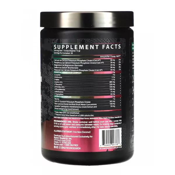 Nutrex Research EAA + Hydration 30srv Apple Pear �������� ����������� 