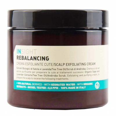 Insight Rebalancing Scalp Exfoliating Cream, 180ml -   