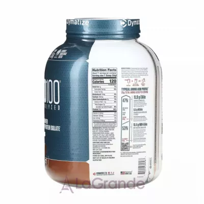 Dymatize Iso 100 Hydrolyzed Gourmet Chocolate  