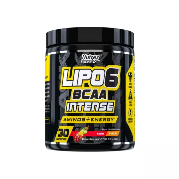 Nutrex Research Lipo-6 BCAA Intense - 30srv Watermelon �������� ����������� 