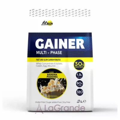 FitWin Gainer Banana Pudding  