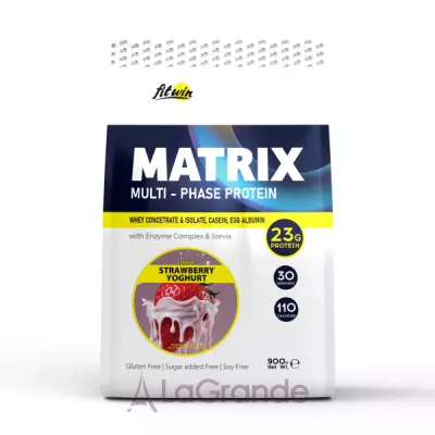 FitWin Matrix Strawberry Yogurt   