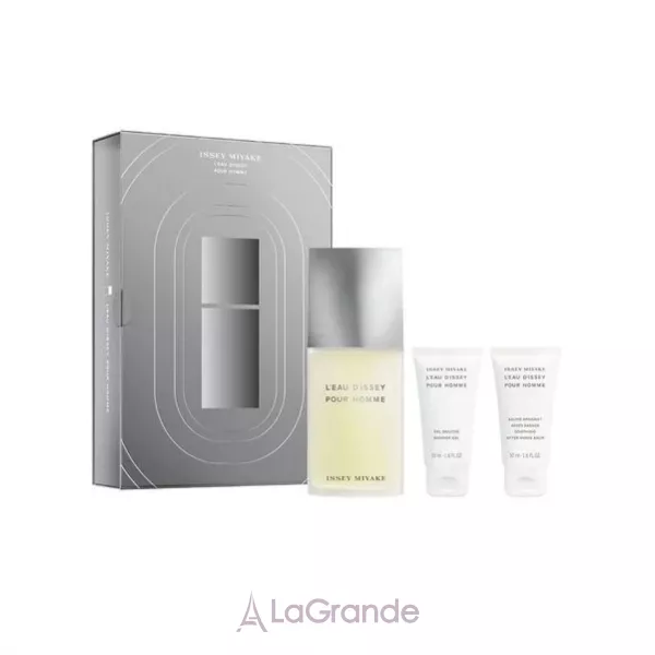 Issey Miyake L`Eau D`Issey pour Homme ����� (��������� ���� 125 �� + ���� ��� ���� 50 �� + ������� ����� ������ 50 ��)