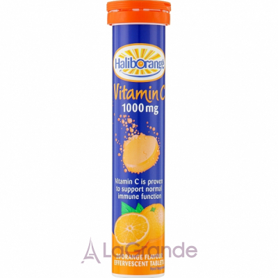 Haliborange Adult Vit C 1000 Orange   