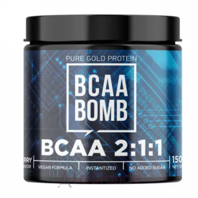 Pure Gold BCAA Bomb 2-1-1 Strawberry     