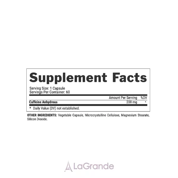 Nutrex Research Caffeine 200 ������� ������� 