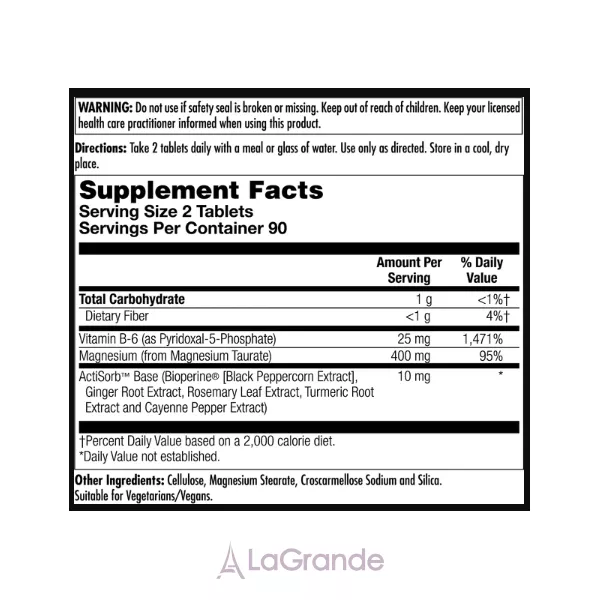 Kal Magnesium Taurate+ ������� ������� 