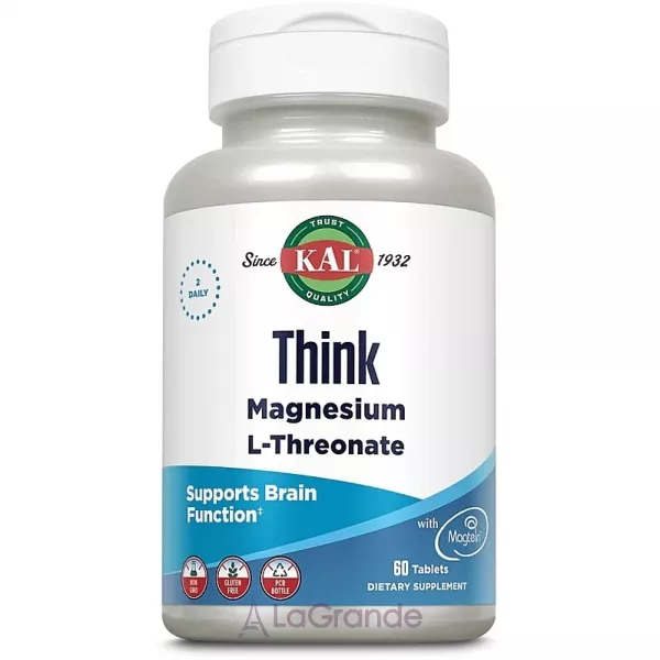 Kal Think Magnesium L-Threonate 2000mg ������� ������� 