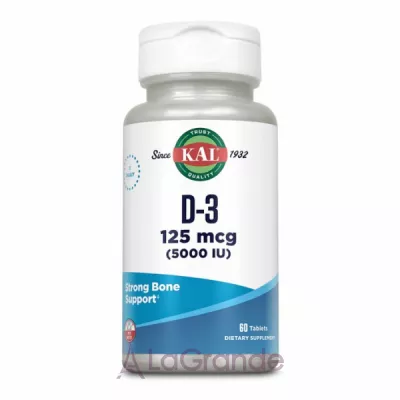 Kal D3 125mcg   