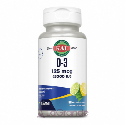 Kal D-3 5000 IU 125mcg   