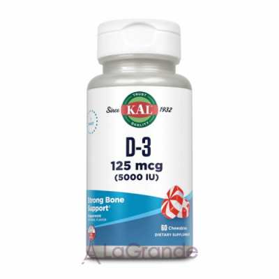 Kal D3 5000 IU 125 mcg   