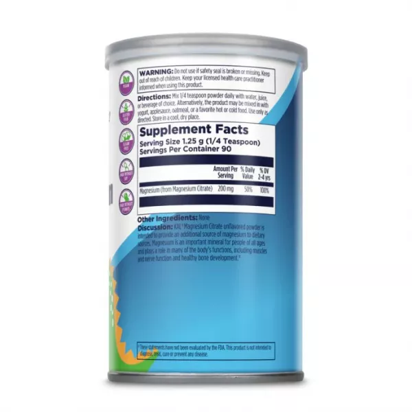 Kal Magnesium Powder 200 Mg Unflavored ������ ��� ����� � �������, ��� �����