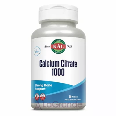 Kal Calcium Citrate 1000 Mg   