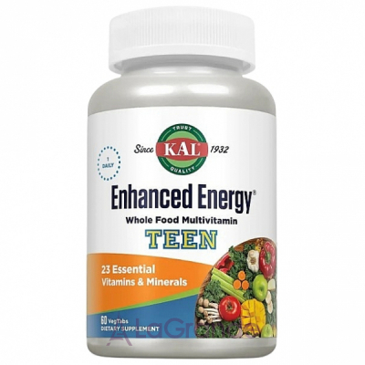 Kal Enhanced Energy for Teens   