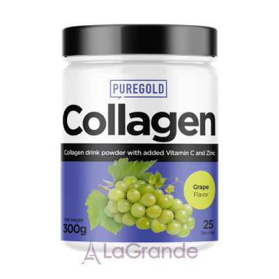 Pure Gold Collagen Grape     