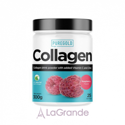 Pure Gold Collagen Raspberry     '   